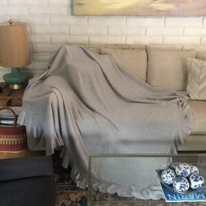 Ralph Lauren Whitney Cashmere throw blanket